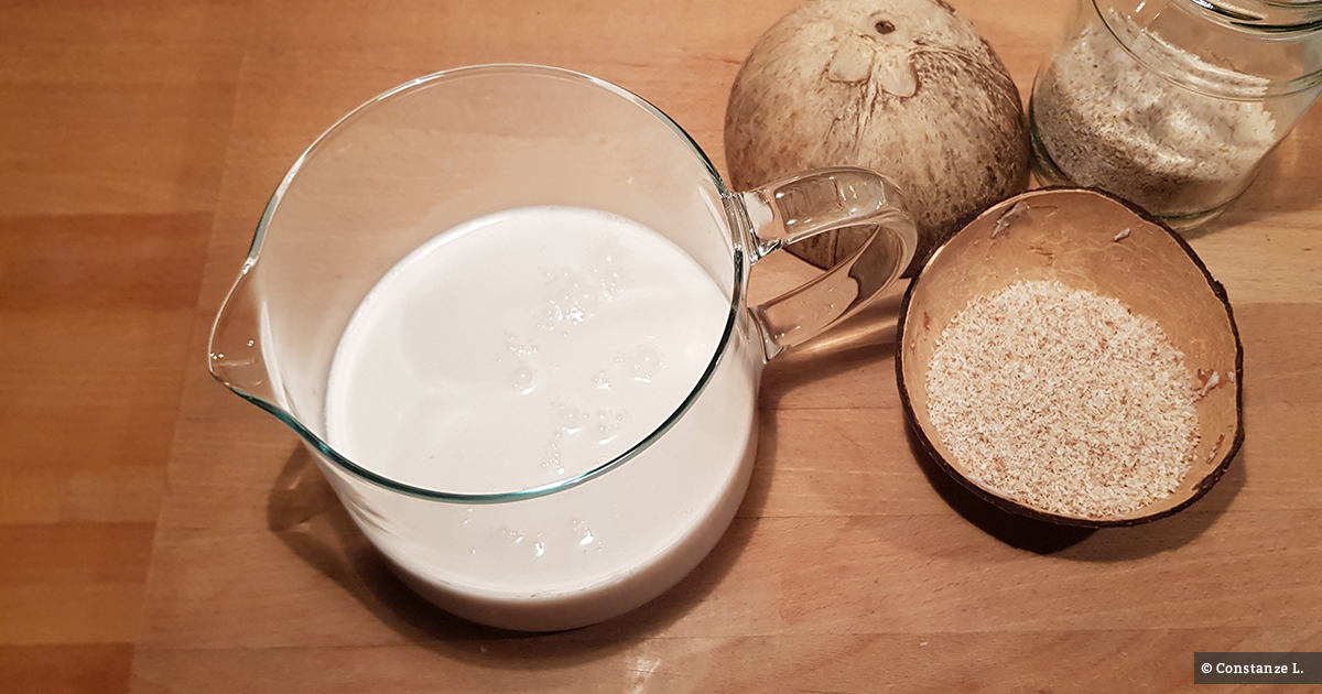 Kokosmilch: Einfach selbst gemacht | Waschbär-Magazin