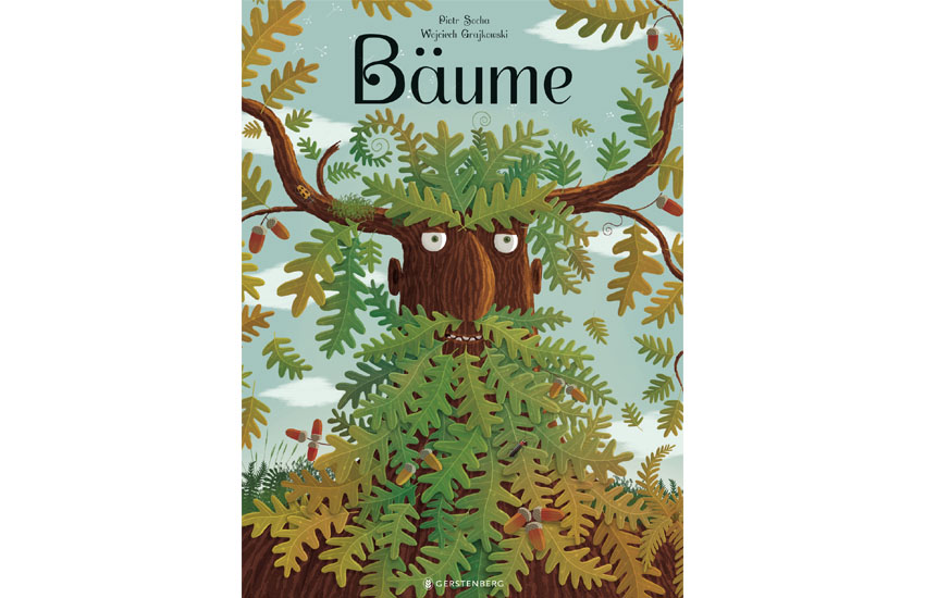 Das Buchcover zeigt einen Baum mit Gesicht