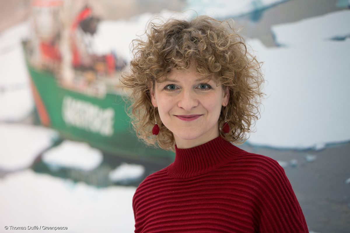 Dr. Sandra Schöttner, Expertin für Meeresschutz bei der Umweltorganisation Greenpeace