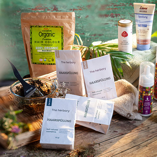Natürliche Haarpflege und Stylingprodukte in Naturkosmetik Qualität