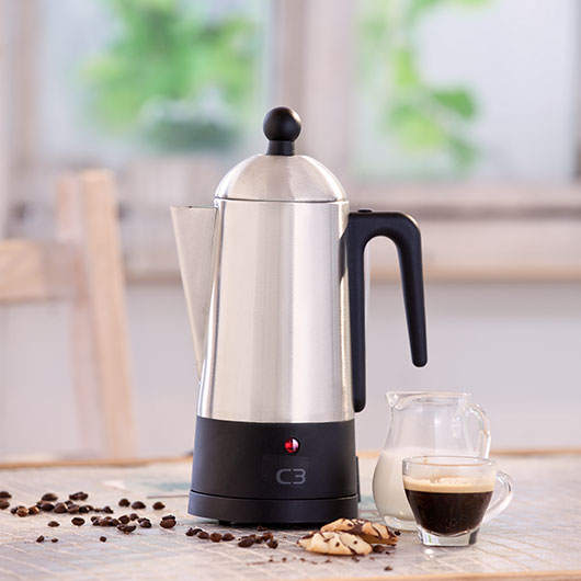Kaffeebereiter Perkolator für reinen Kaffeegeschmack