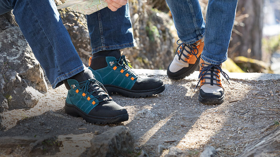 Robuste und langlebige Boots für Wanderungen und Ausflüge.