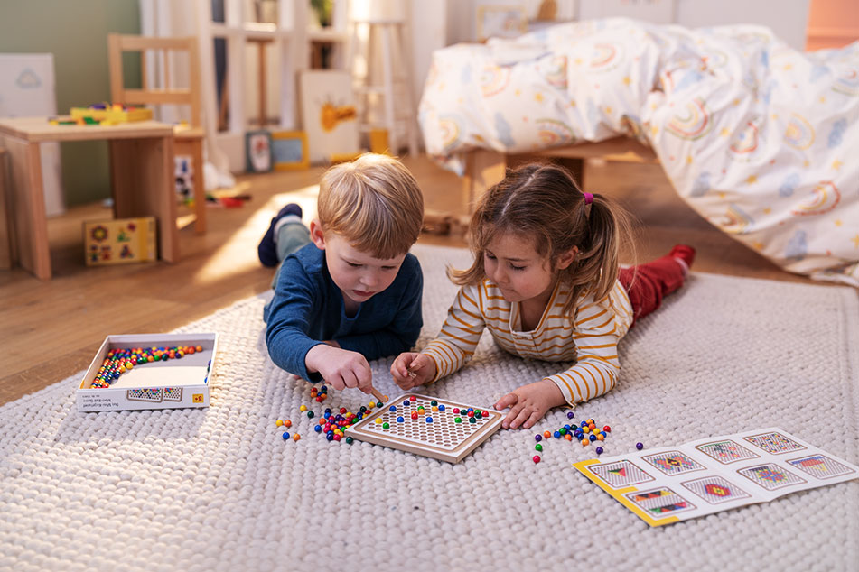 Ökologisches Spielzeug für Kinder