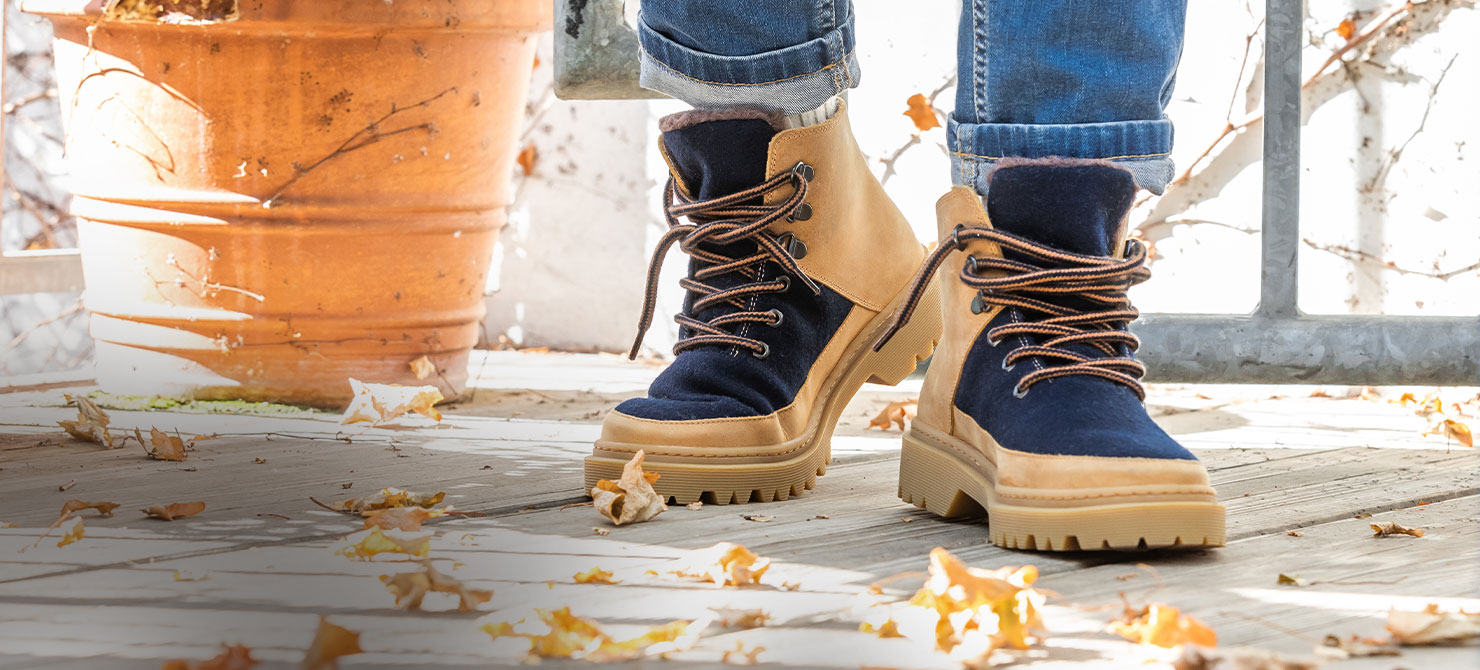 Hier geht es zu Wollschuhe für Damen