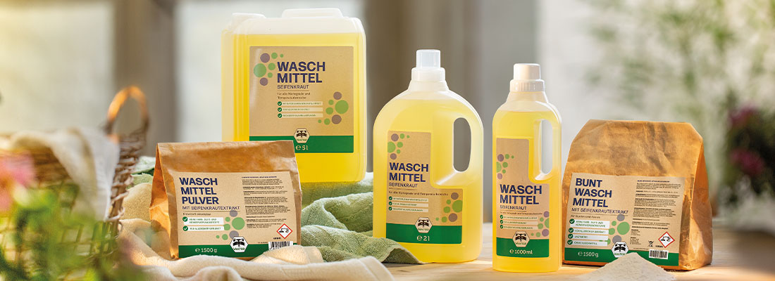 Materialanforderungen Öko-Reinigungs- und Waschmittel