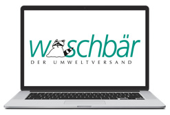 Waschbär geht Online