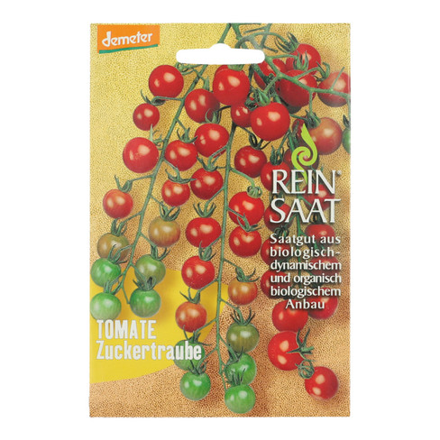 Bio-Saatgut Tomate Zuckertraube