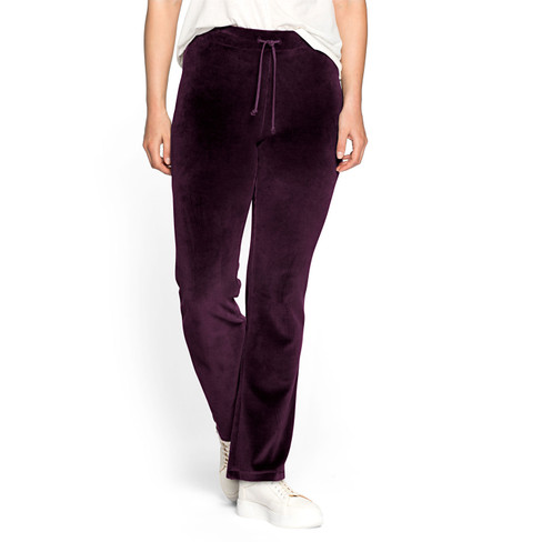 Nicki-Hose aus reiner Bio-Baumwolle, purple
