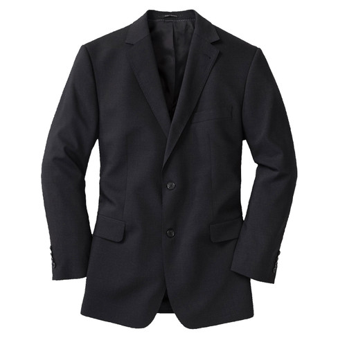 Anzug-Sakko OSLO aus Bio-Merinowolle, schwarz