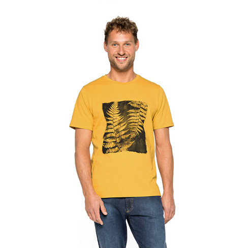 T-Shirt aus Bio-Baumwolle, gelb