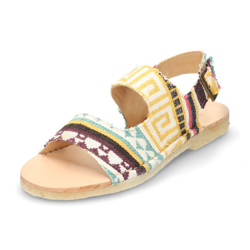 Sandale, beige/multicolor