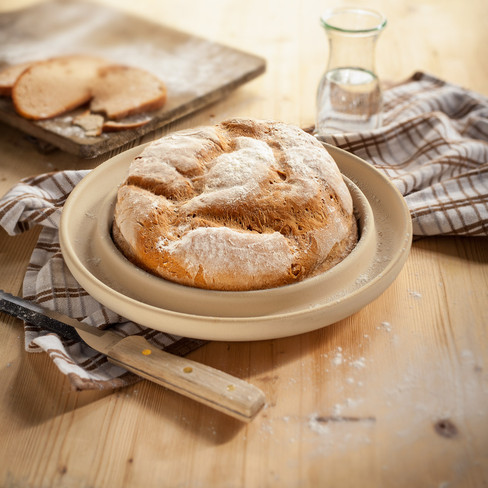 Bread&amp;Cake Backplatte für Brot, rund