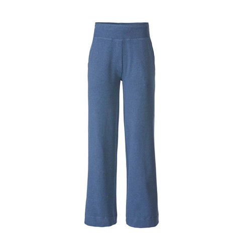 Sweathose im Marlene-Stil aus Bio-Baumwolle, jeans-melange
