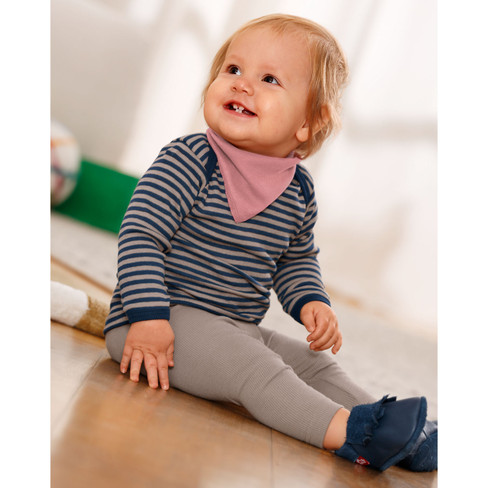 Baby-Leggings, rosenholz-bedruckt