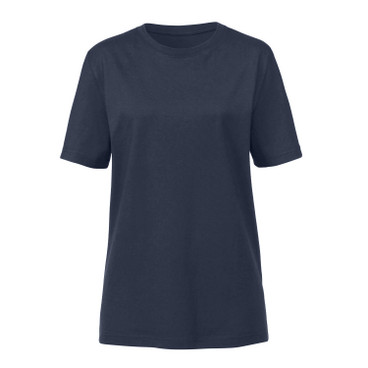 T-Shirt aus reiner Bio-Baumwolle, marine