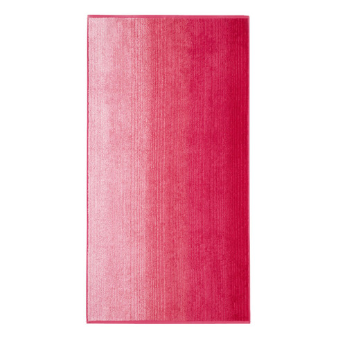 Frottier-Duschtuch aus reiner Bio-Baumwolle, pink