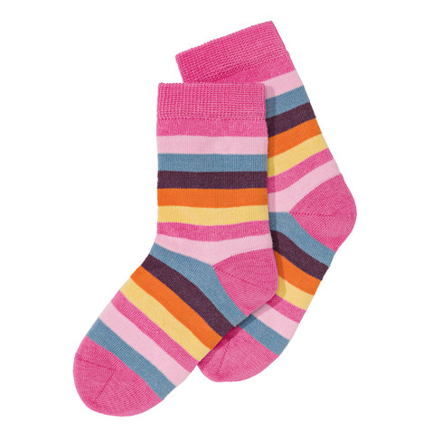 Socken aus Bio-Baumwolle, pink-multicolor