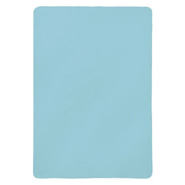 Flanell-Decke, blau