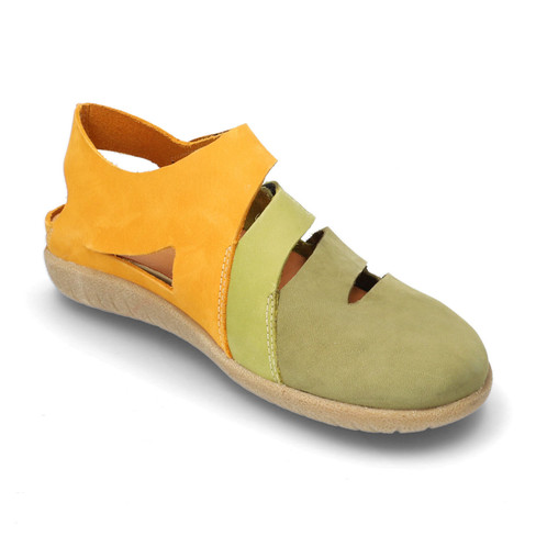 Sandale BOSTON, oliv/multicolor