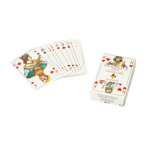 Kartenspiel Rommé, gendergerecht