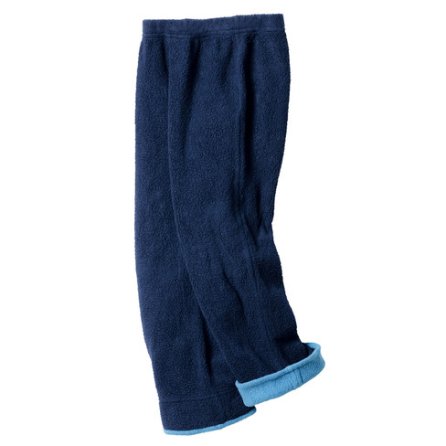 Hose aus Bio-Fleece, nachtblau