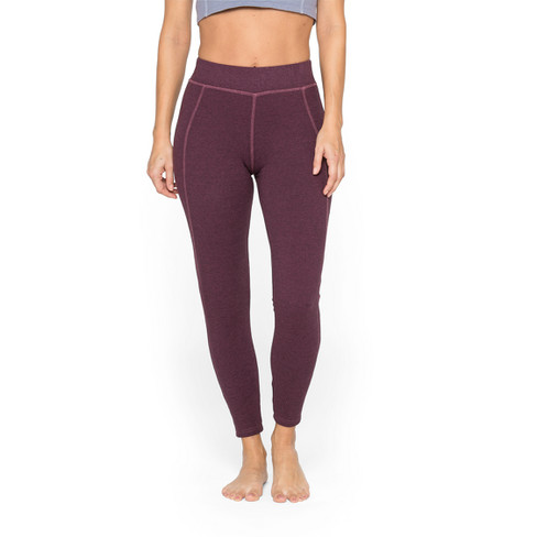 7/8 Yoga-Leggings, purple