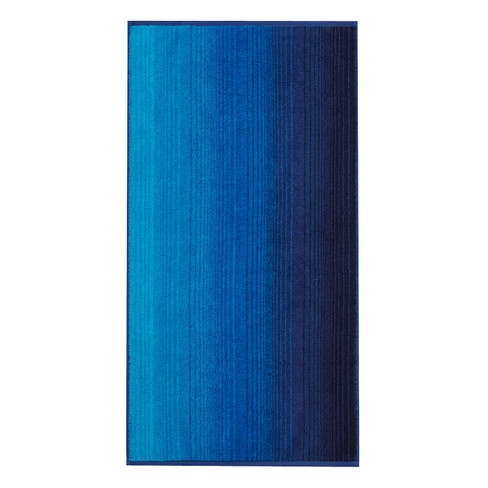 Frottier-Duschtuch aus reiner Bio-Baumwolle, blau