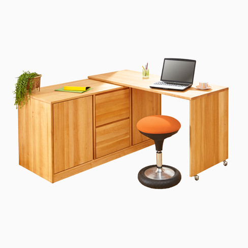 Schreibtisch/Kommode aus Erlenholz