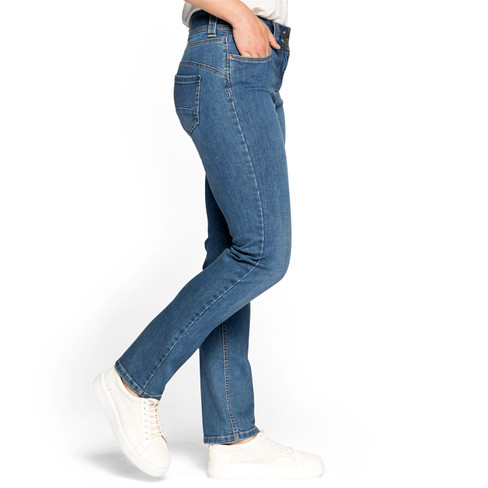 5-Pocket-Jeans &quot;die Schmale&quot; aus Bio-Baumwolle, lightblue