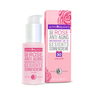 Bio-Rose Anti Aging Gesichts-Sonnencreme LSF 30, 50 ml